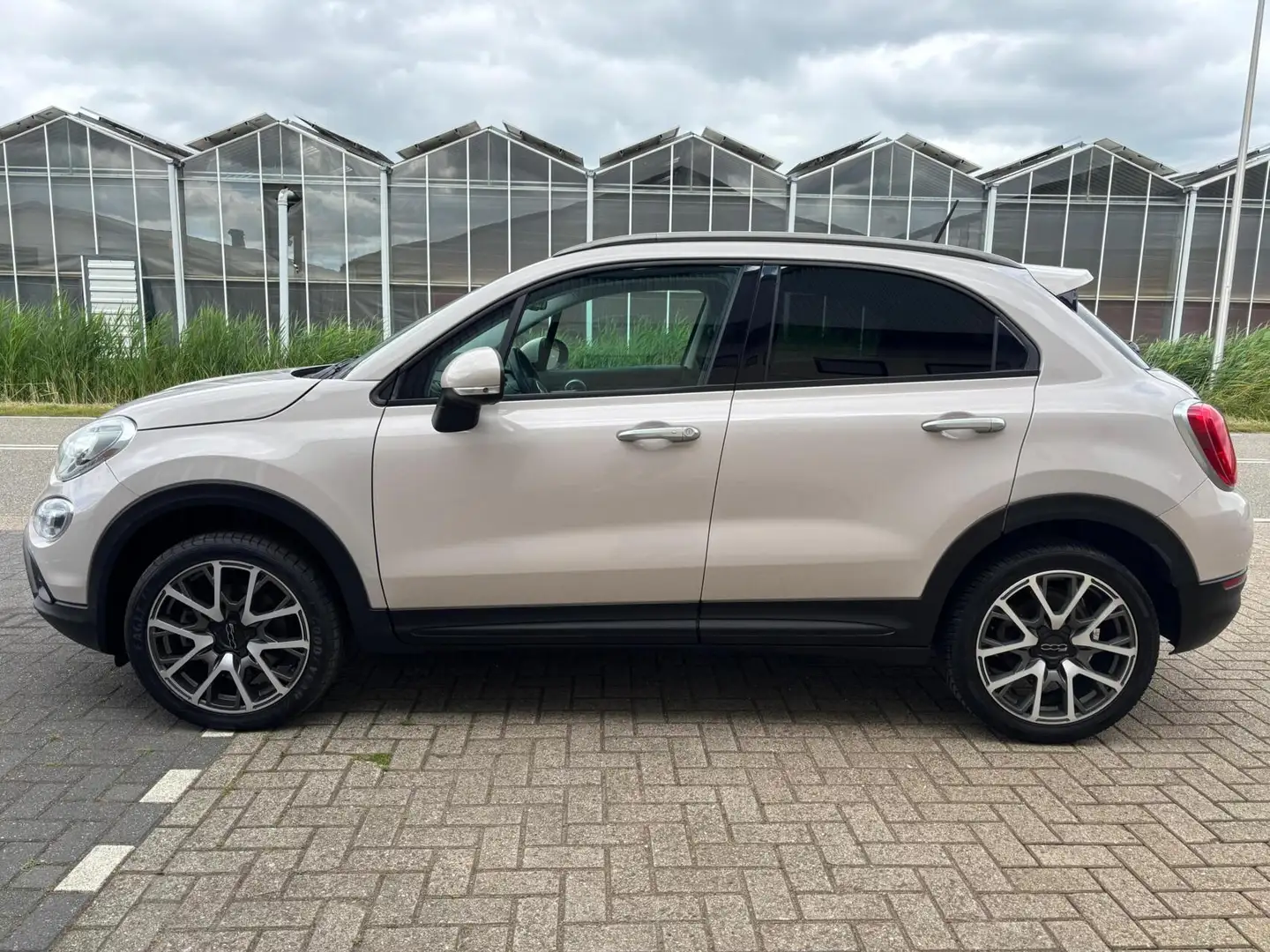 Fiat 500X 1.4 Turbo MultiAir Lounge|Sportvelg|Leer|Laag km Blanc - 2
