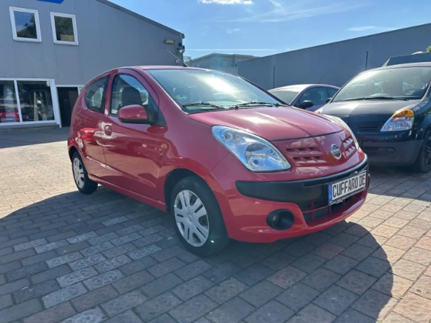 Nissan Pixo Acenta 1.0 GA KlimaKUPLLUNG NEU teilb.Rücksb CD Kl Rot - 2