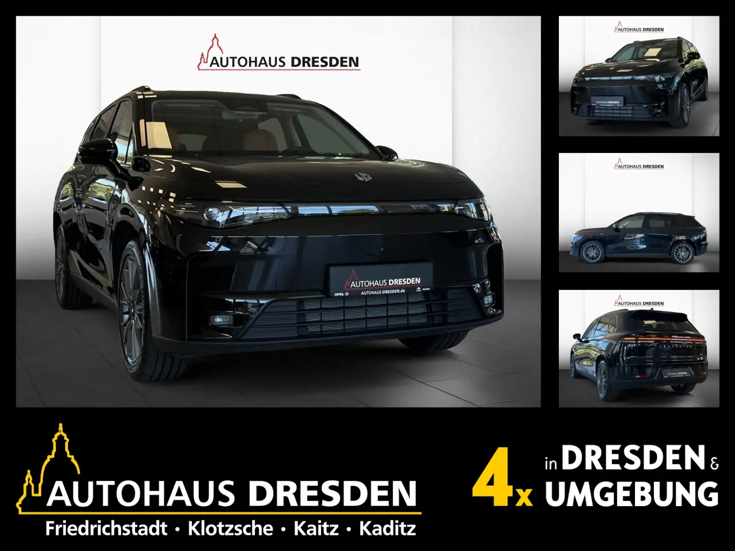 Leapmotor C10 1.5 28 W REEV !> 970KM REICHWEITE! Noir - 1