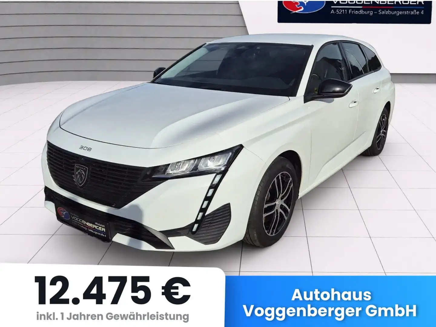 Peugeot 308 308 SW PureTech 130 S&S 6-Gang-Manuell Active Pack Weiß - 1