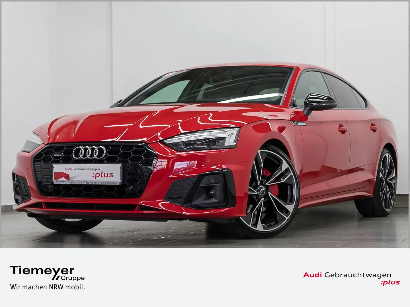 Audi A5 40 TDI S LINE MATRIX VIRTUAL LM20 P Rosso - 1
