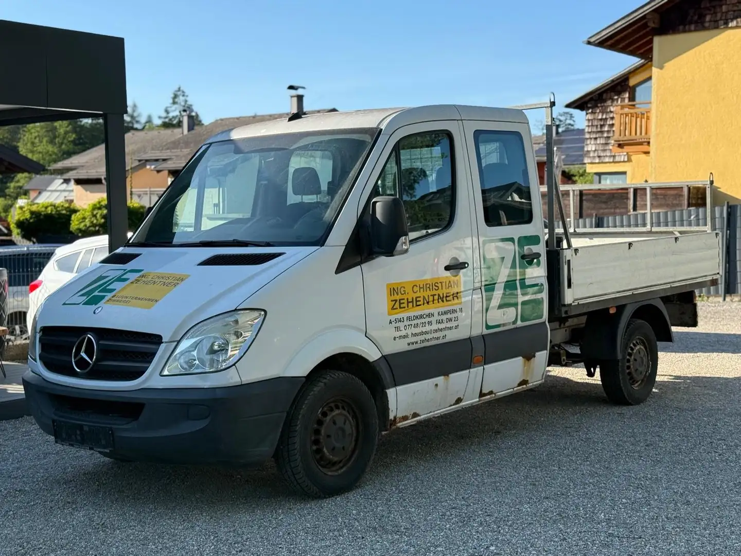 Mercedes-Benz Sprinter Pritsche Doka 211 Cdi Weiß - 2