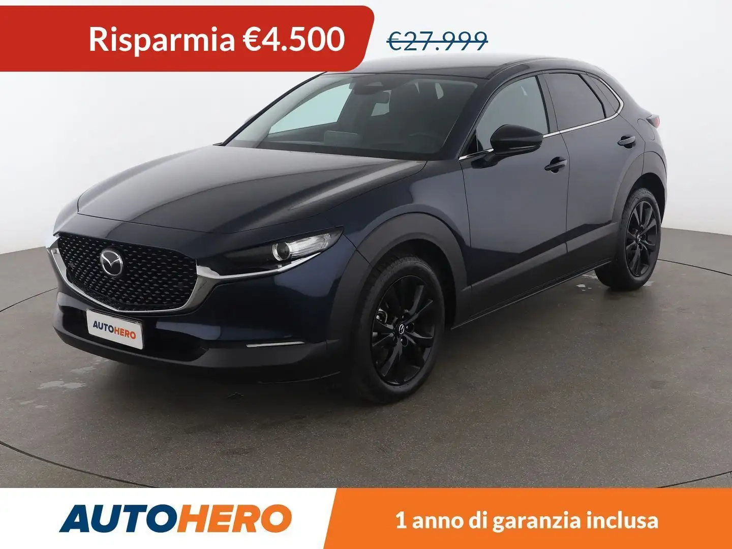 Mazda CX-30 2.0 Skyactiv G Mild-Hybrid Homura 150 CV MHEV Modrá - 1