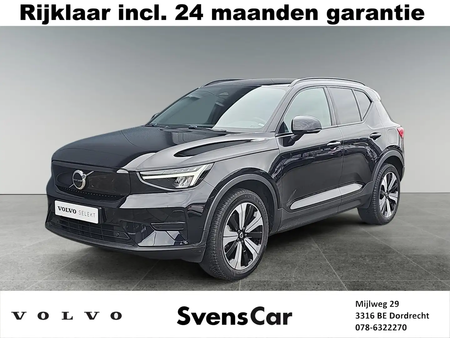 Volvo XC40 Recharge Plus 70 kWh Stoelverwarming | Extra getin Noir - 1
