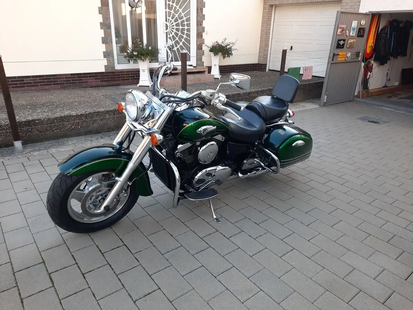 Kawasaki VN 1500 Classic Зелёный - 1