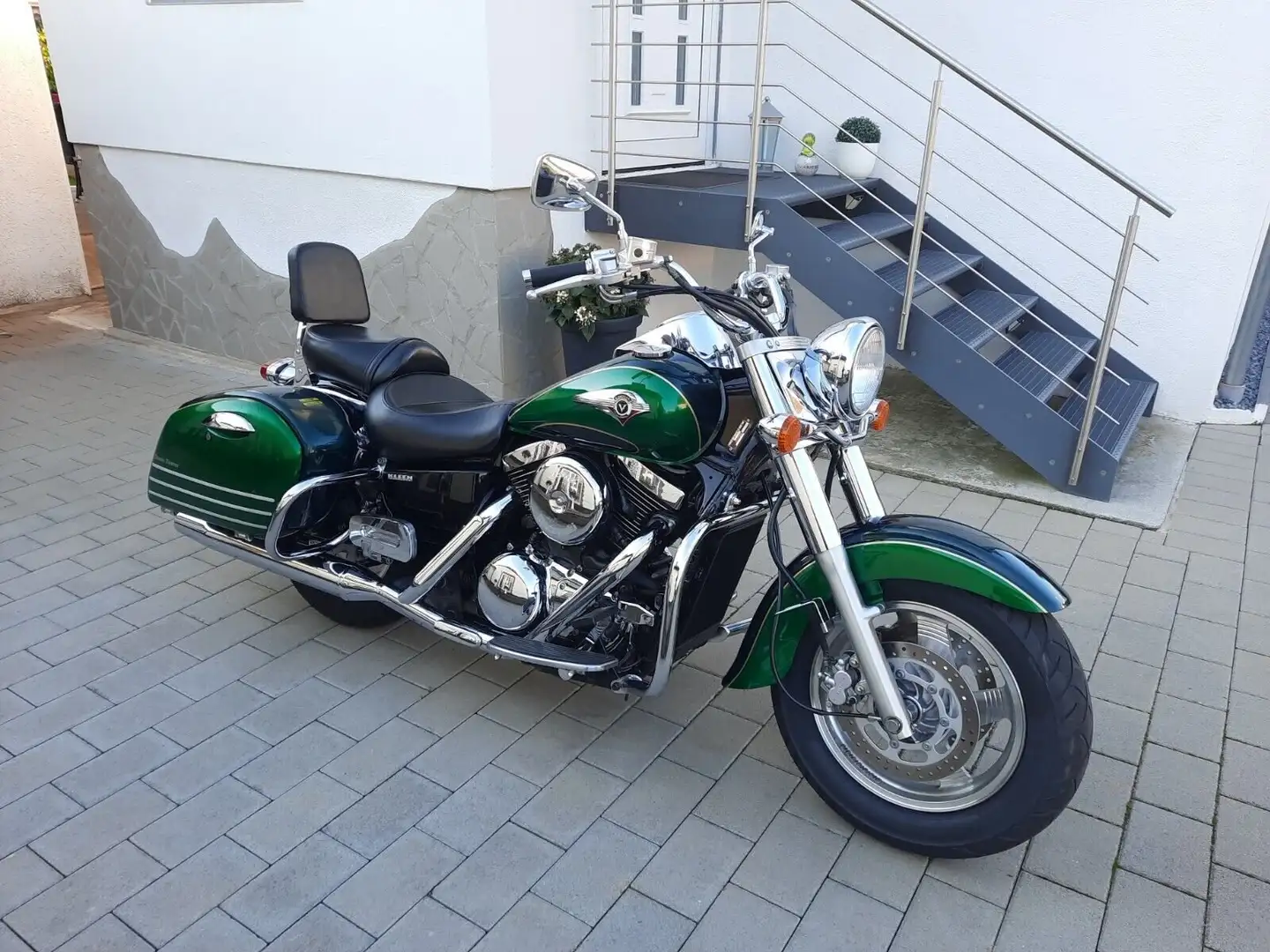 Kawasaki VN 1500 Classic Зелёный - 2