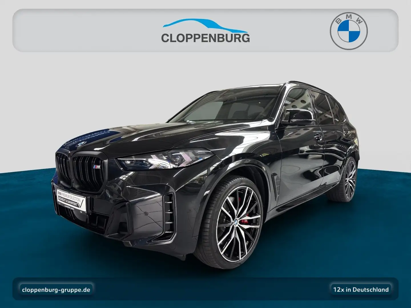 BMW X5 M60i xDrive M Sportpaket Head-Up+AHK+StHz+ACC Schwarz - 1