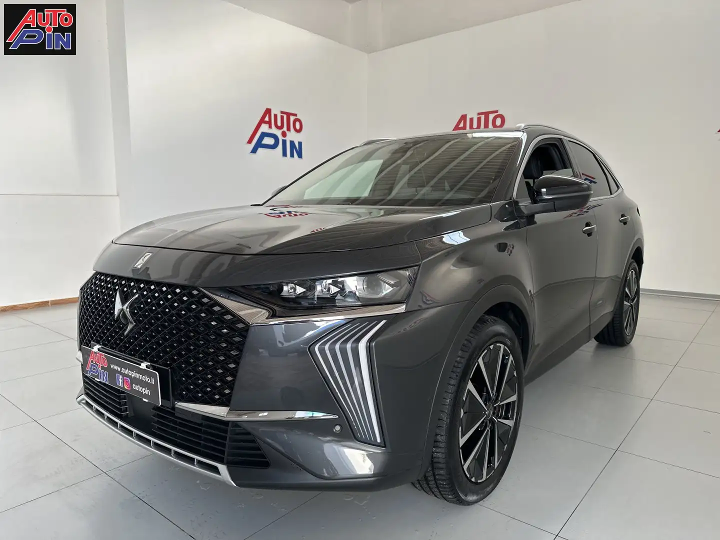 DS Automobiles DS 7 DS 7 BlueHDi 130 aut. Opera+Tetto Apribile Grigio - 1