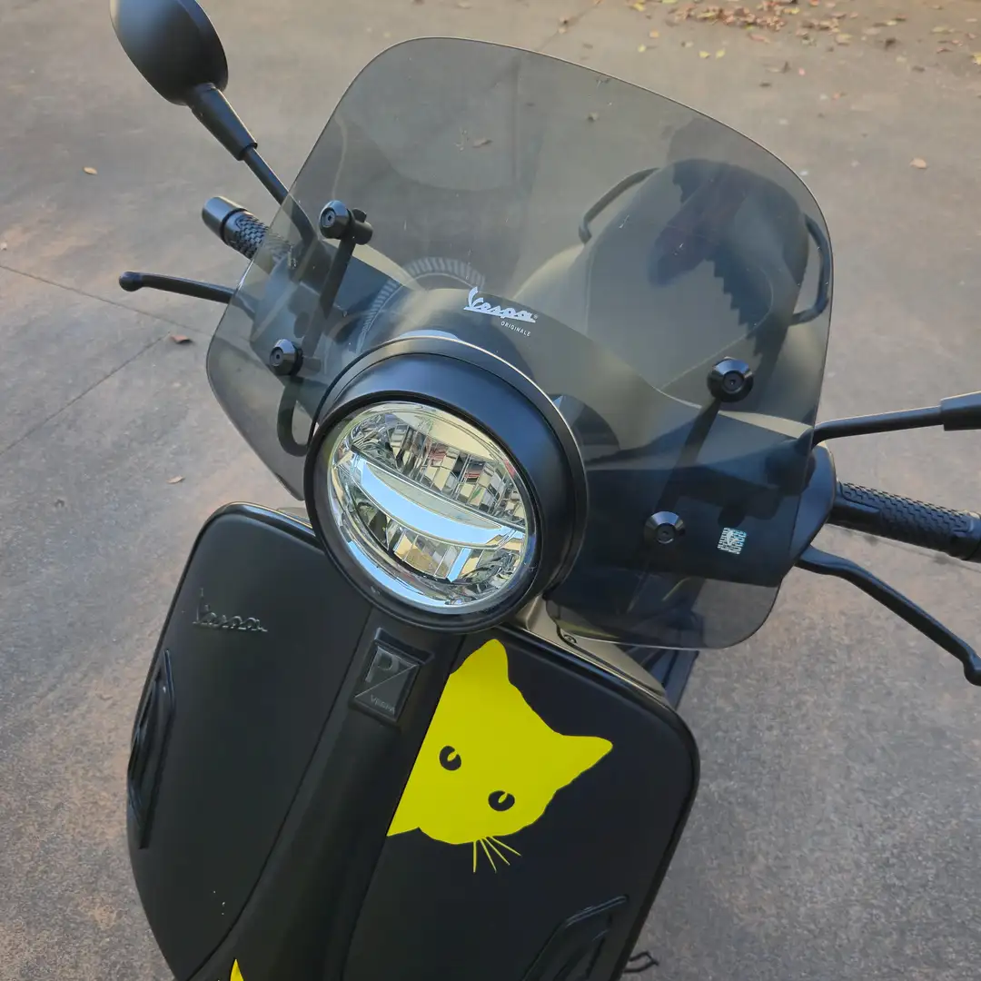 Piaggio GTS 300 Supertech hpe nero opaco total black Černá - 1
