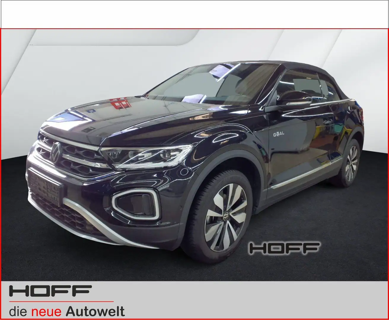 Volkswagen T-Roc Cabriolet 1.0 TSI Goal Kamera Navi ACC SHZ Allwett Schwarz - 2