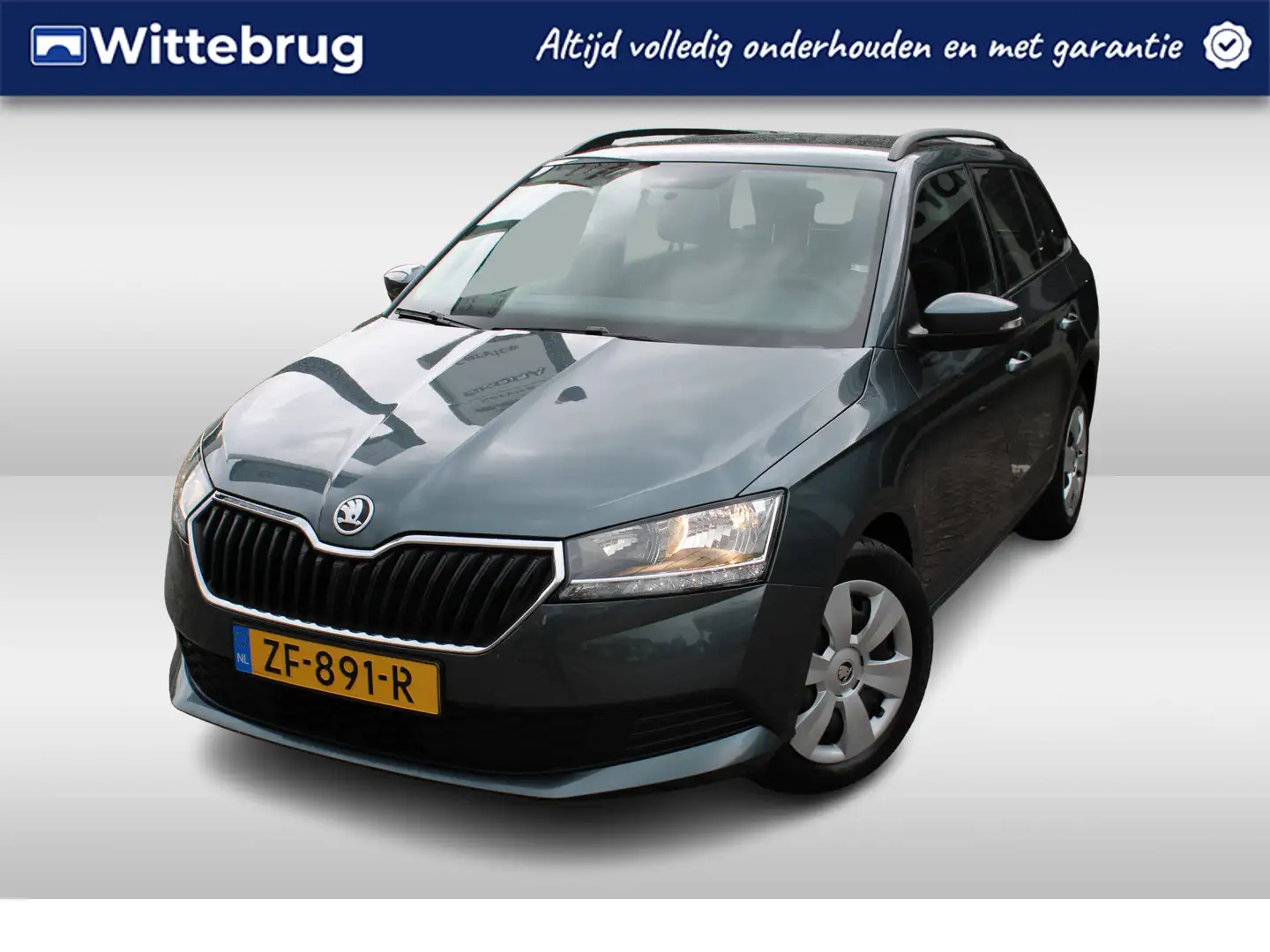 Skoda Fabia Combi 1.0 MPi 75pk Active Airco / Cruise control / Gris - 1