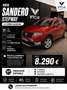 Dacia Sandero 0.9 TCE Stepway 90 Rojo - thumbnail 1