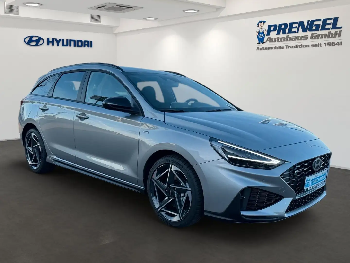 Hyundai i30 CW FL 1.5 T-GDi 48V DCT N-Line LED/Navi/App Silber - 2