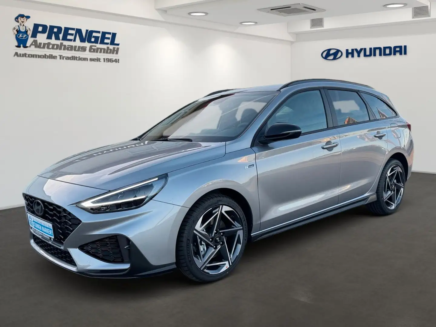 Hyundai i30 CW FL 1.5 T-GDi 48V DCT N-Line LED/Navi/App Silber - 1