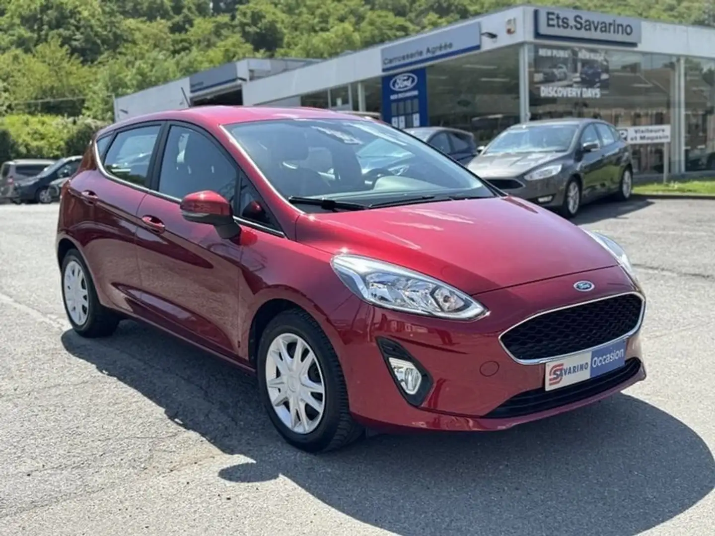 Ford Fiesta Business class 1.0 ecoboost 100ch Rouge - 1