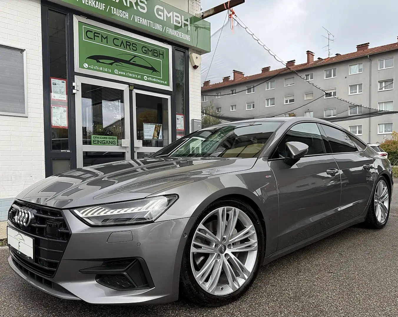 Audi A7 50 TDI quattro S line Sport / Plus Grau - 1