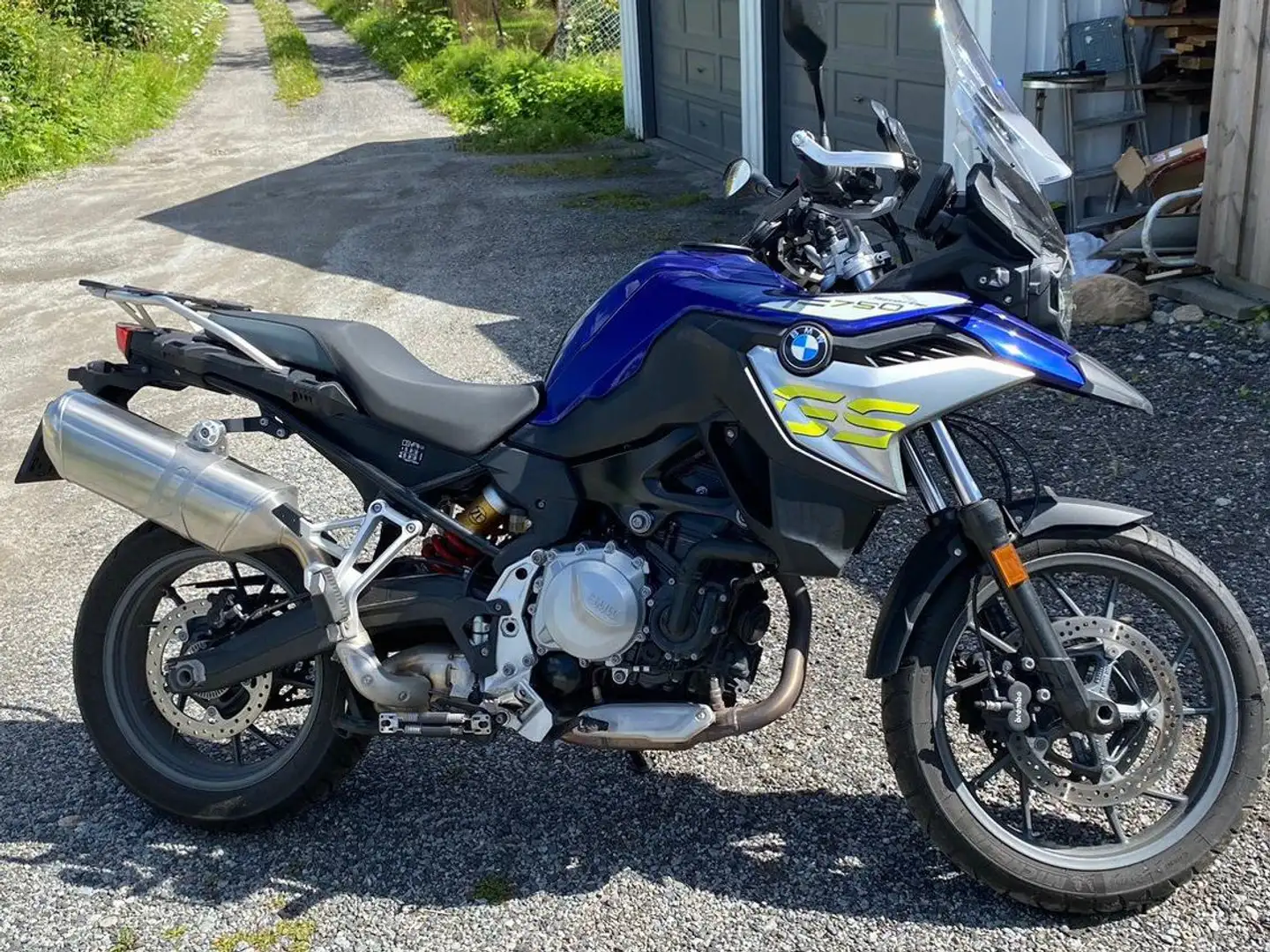 BMW F 750 GS Blauw - 1