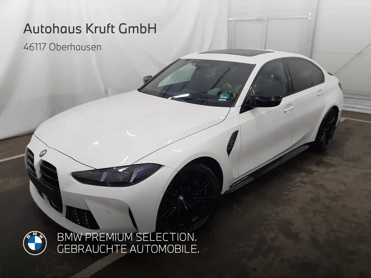 BMW M3 Competition LC PROF+GSD+HUD+ESITZE+PAP+DAP+HK SOUN Weiß - 2