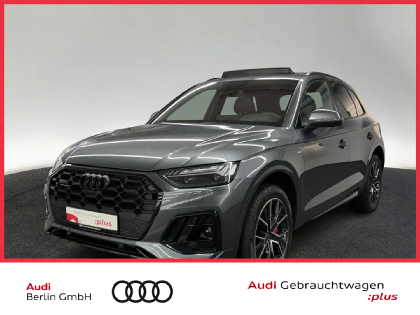 Audi Q5 S line 55 TFSI e qu.S tr. MATRIX PANO HUD 360 Grau - 1