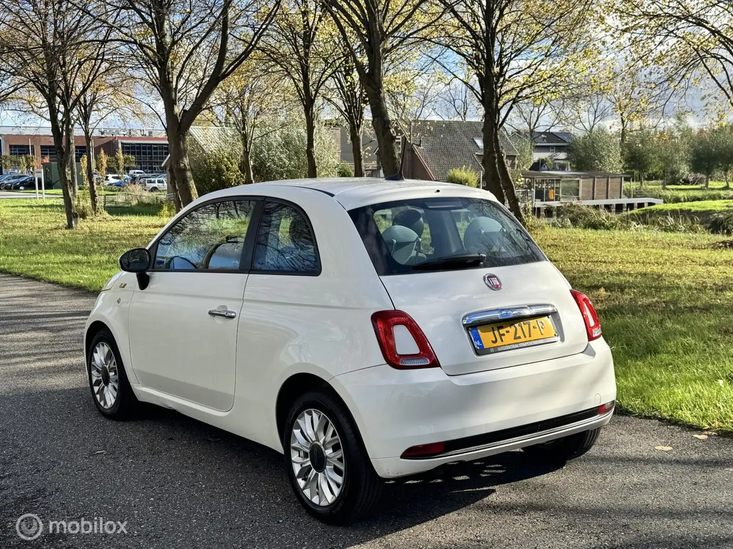 Fiat 500 0.9 TwinAir Turbo Popstar*AUTOMAAT*NEW APK*SCHERM Blanc - 2