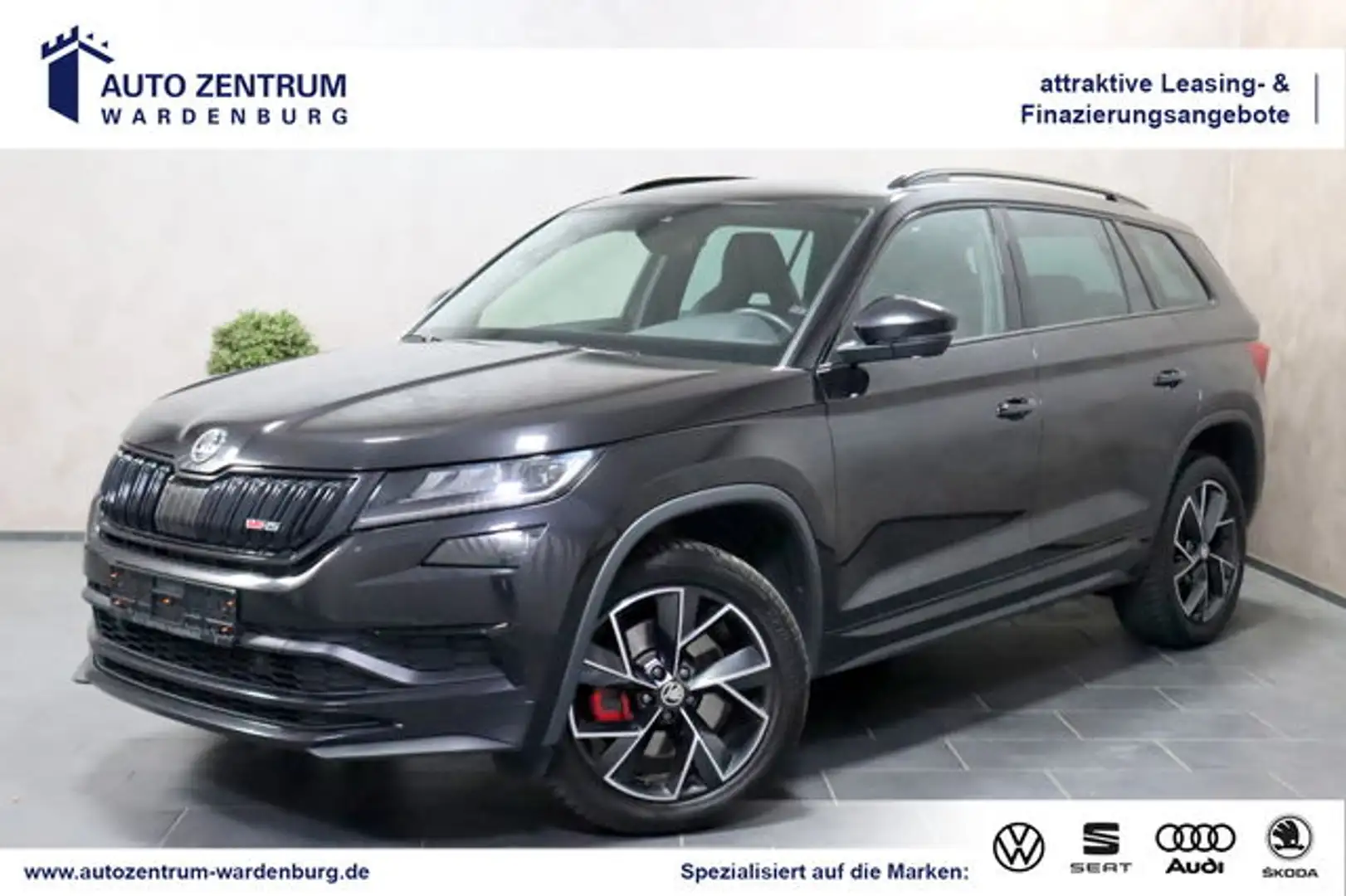 Skoda Kodiaq RS 4x4 DSG 7-Sitzer CAM LED DCC VIRTUAL Negro - 1