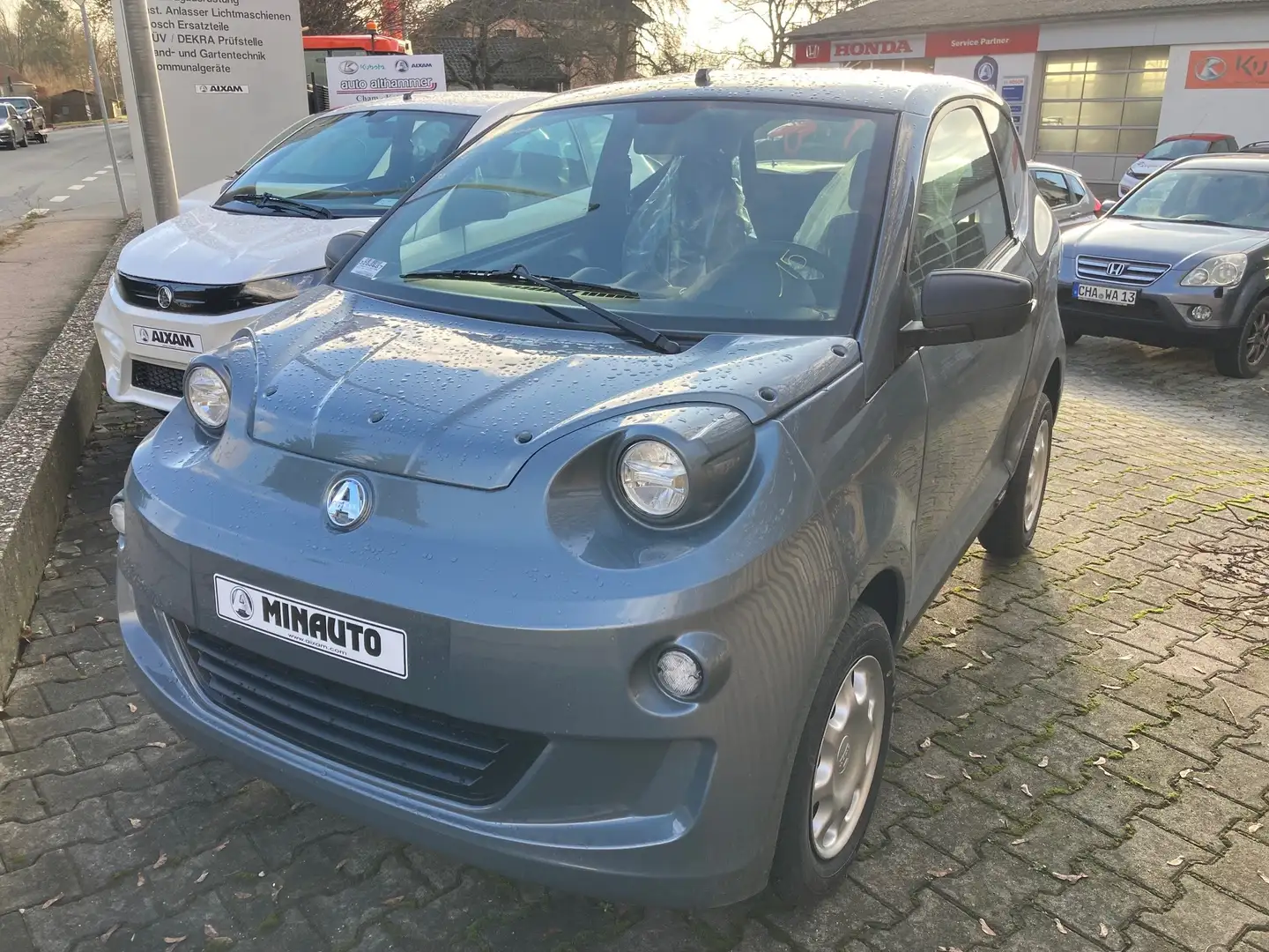Aixam Minauto 45km/h, Diesel, Neufahrzeug Gris - 1