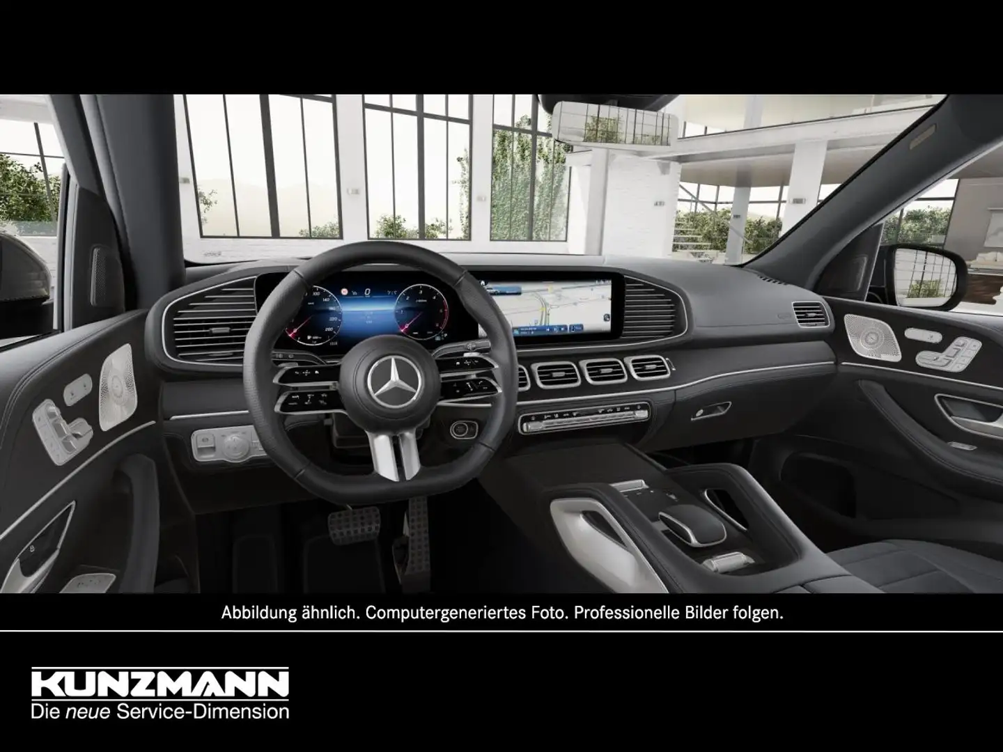 Mercedes-Benz GLE 450 d 4MATIC AMG Night Panorama 360° AHK Grau - 2