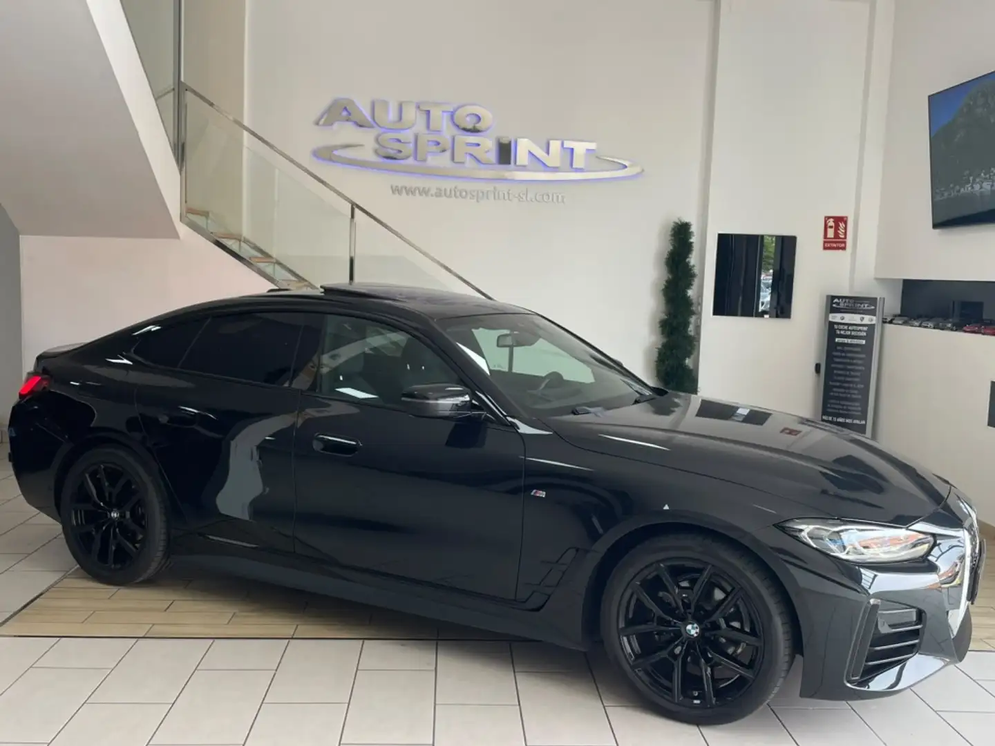 BMW 420 420dA Gran Coupé M Sport Negro - 2