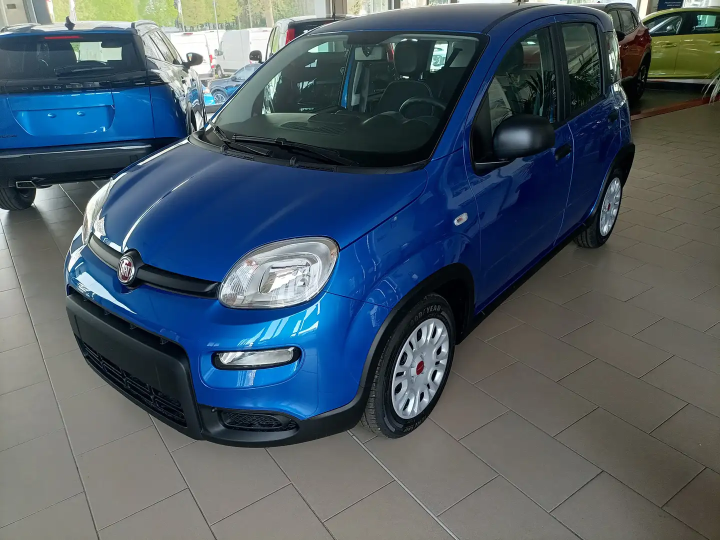 Fiat Panda Panda 1.0 hybrid CITY Bleu - 1