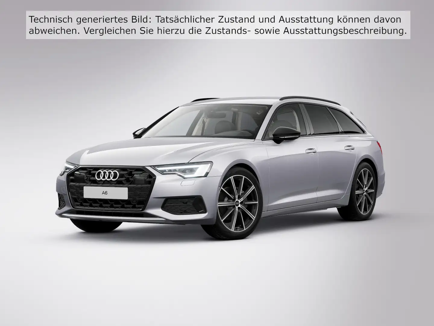 Audi A6 Sport advanced 35 TDI S tr. AHK MATRIX Silber - 2