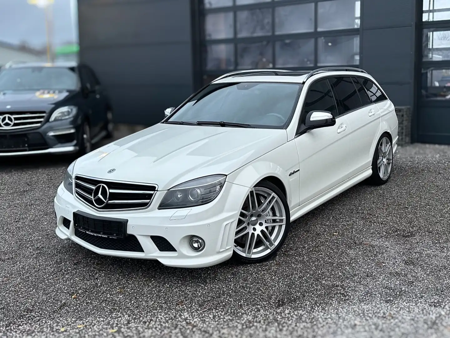 Mercedes-Benz C 63 AMG T-Modell Schiebedach Memory Comand Fehér - 1