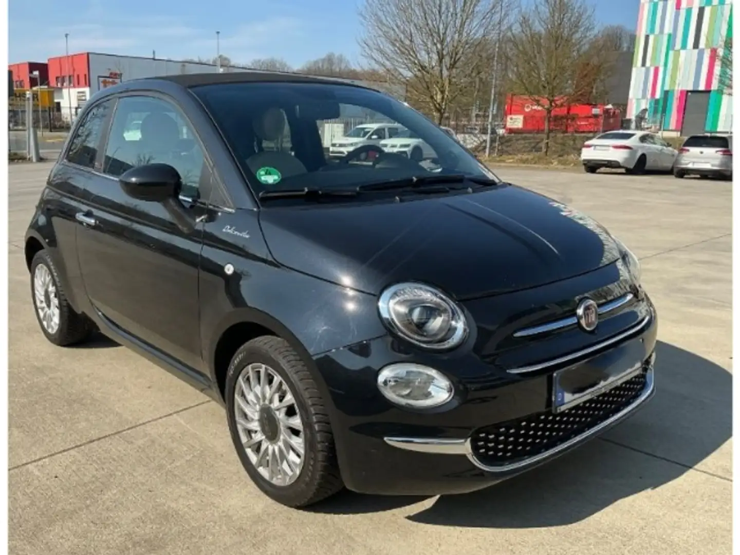 Fiat 500C DolceVita 1.0 Mild Hybrid EU6d Android Apple CarPl Zwart - 2