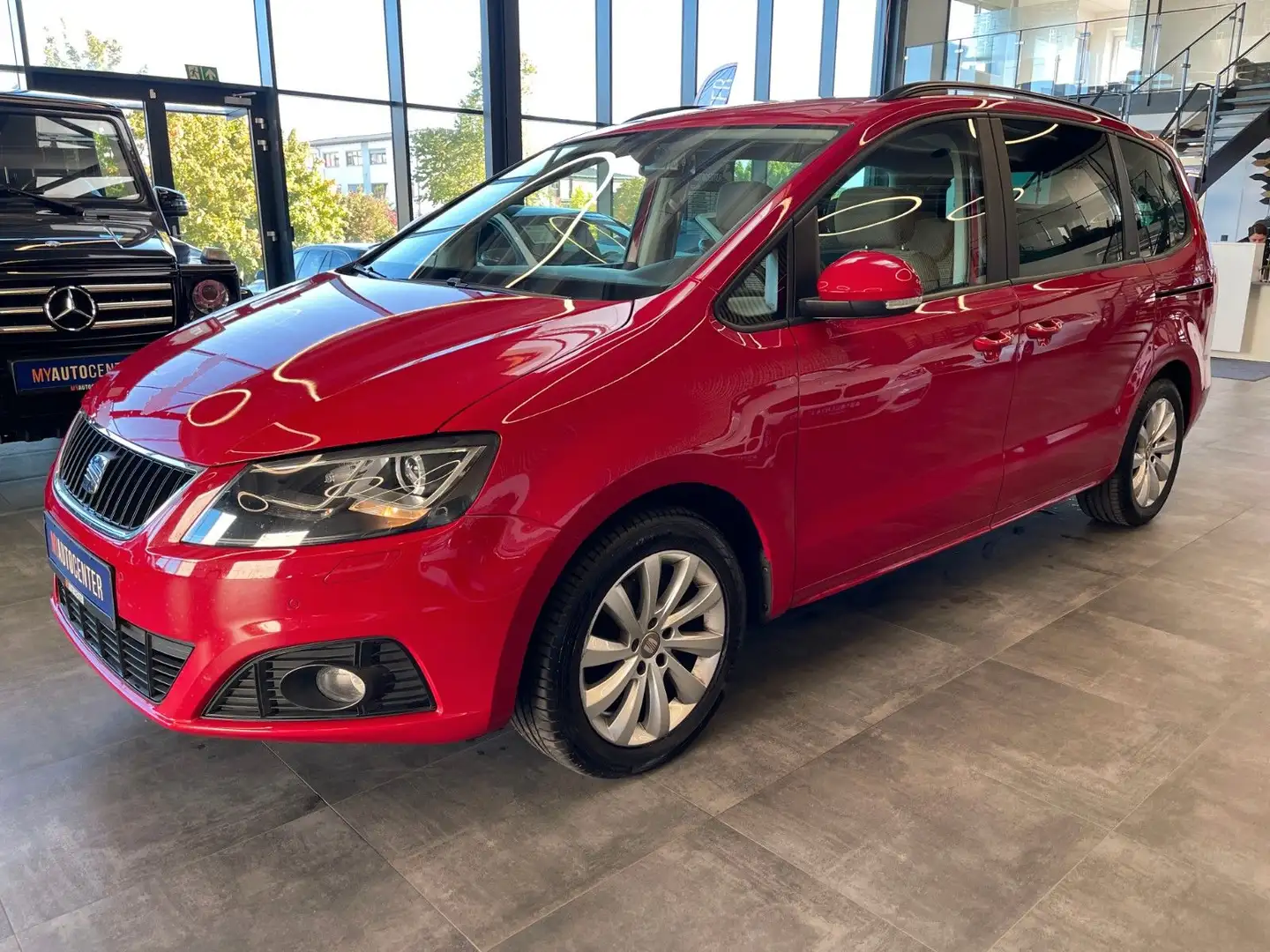 SEAT Alhambra Style *Klima*AHK*Xenon*Navi* Rot - 2