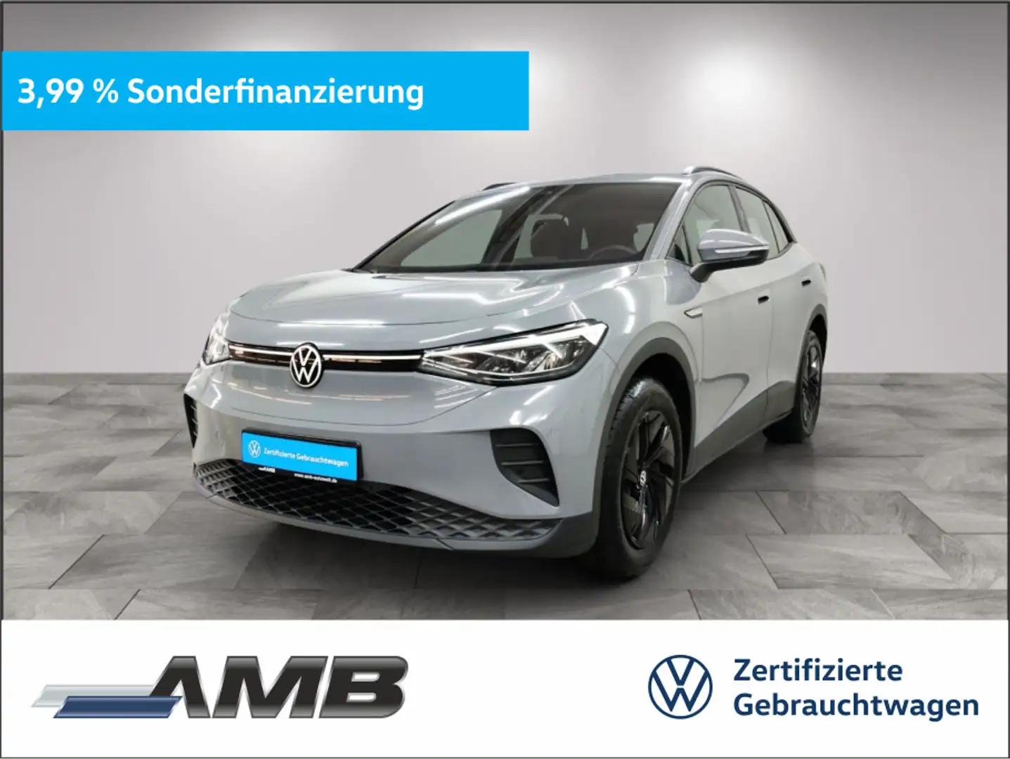 Volkswagen ID.4 Pure LED/Nav/Sitzhz/Lederlenkrad/WSSbeheizt Grau - 1