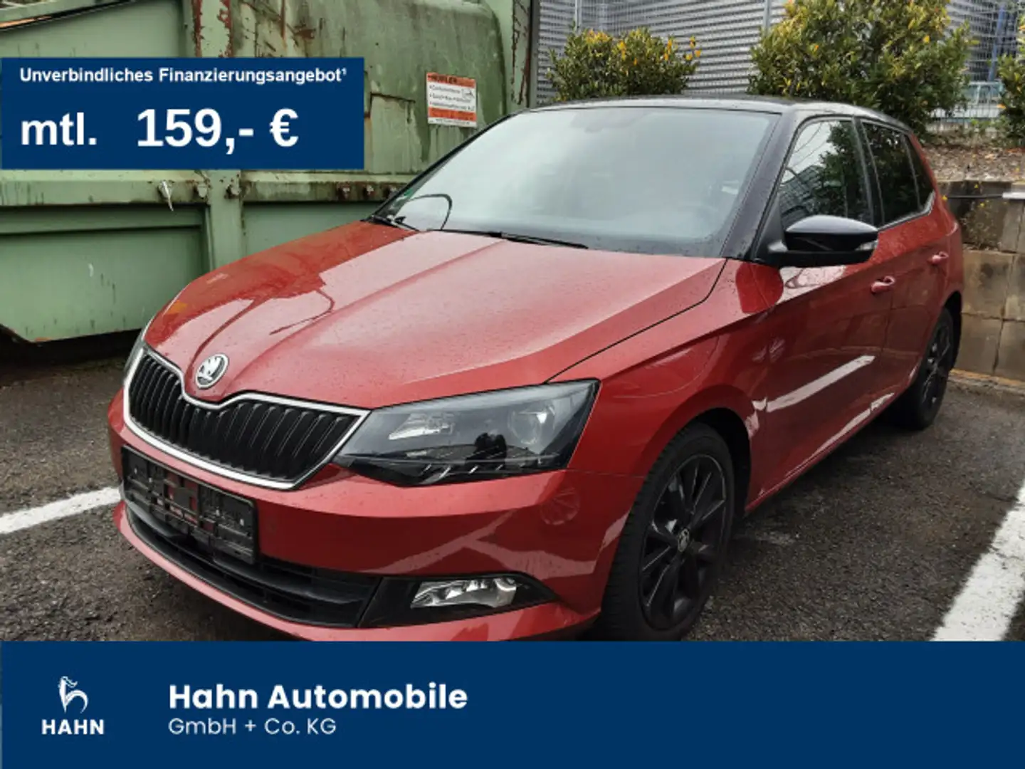 Skoda Fabia Style 1.2TSI DSG Climatr DAB PDC Kessy Rot - 1