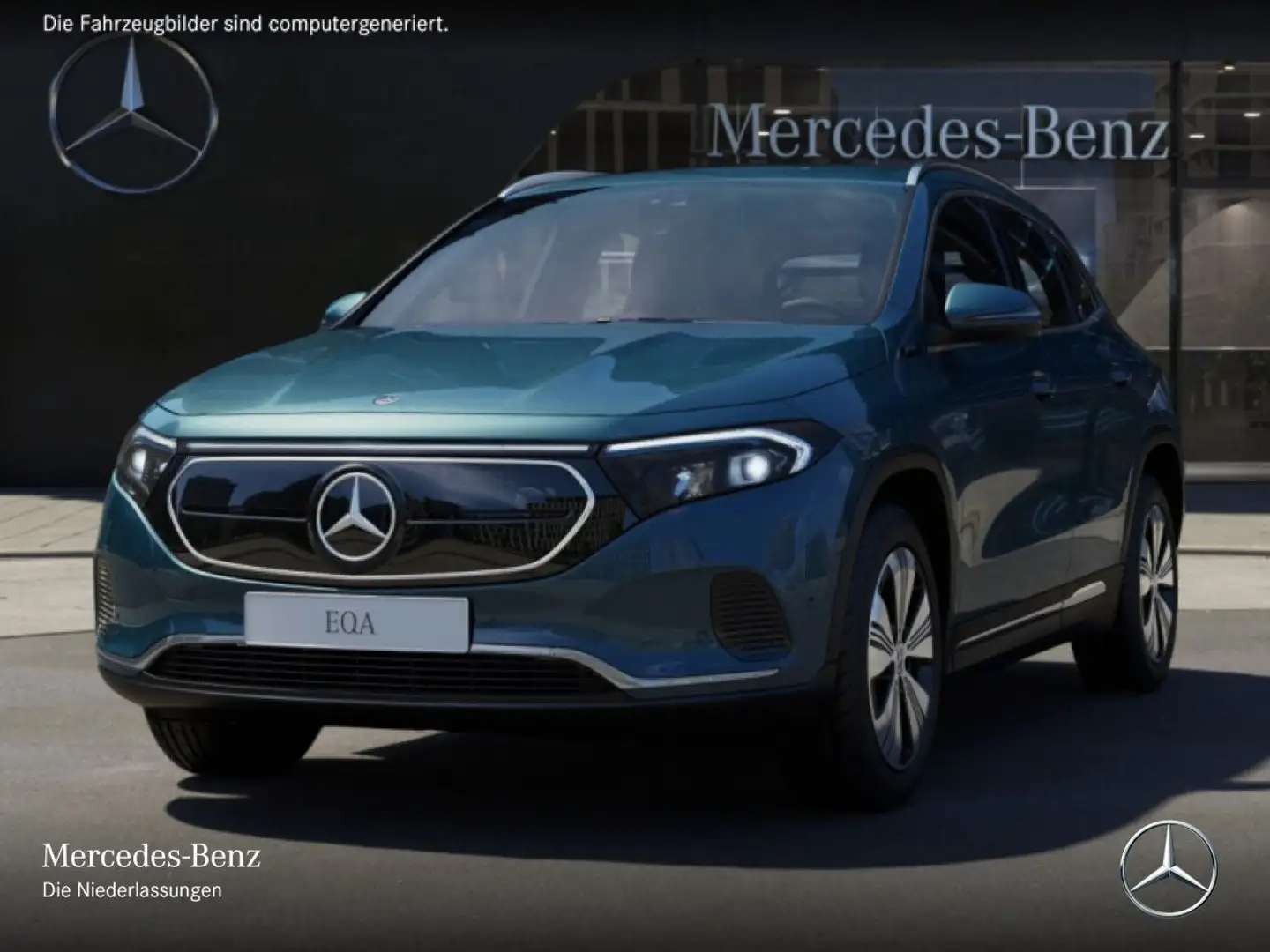 Mercedes-Benz EQA 250 PROG+ADVANCED+KAMERA+MEMORY+SPUR Bleu - 2