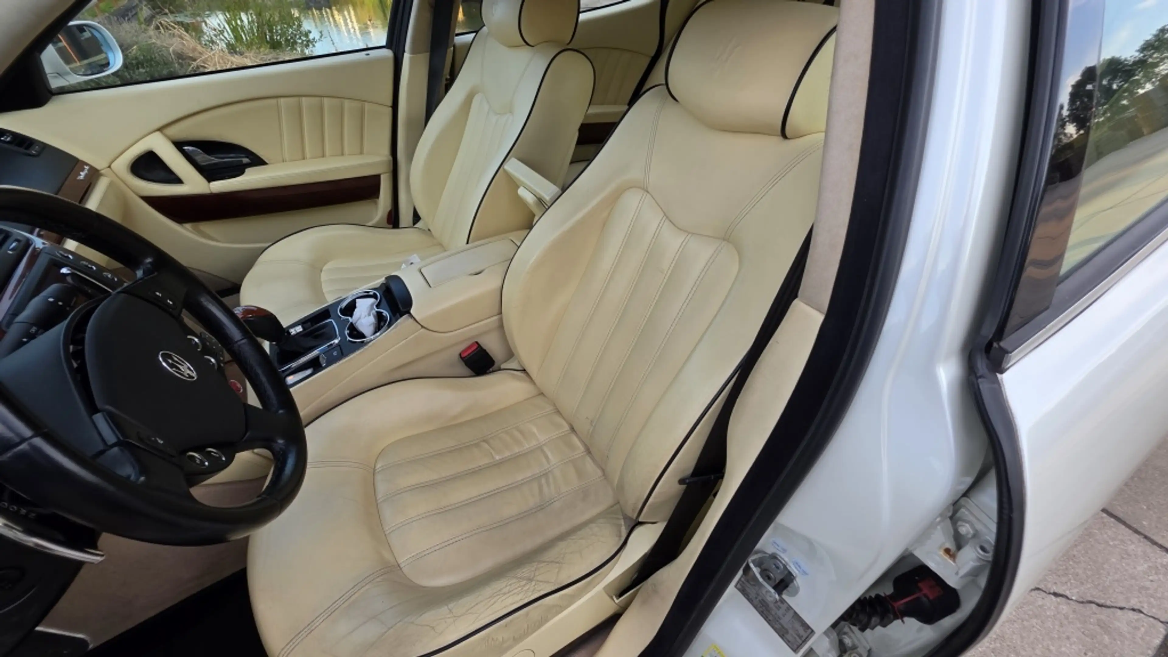 Maserati Quattroporte 4.2 V8 - ZF - Parelmoer wit — photo 12