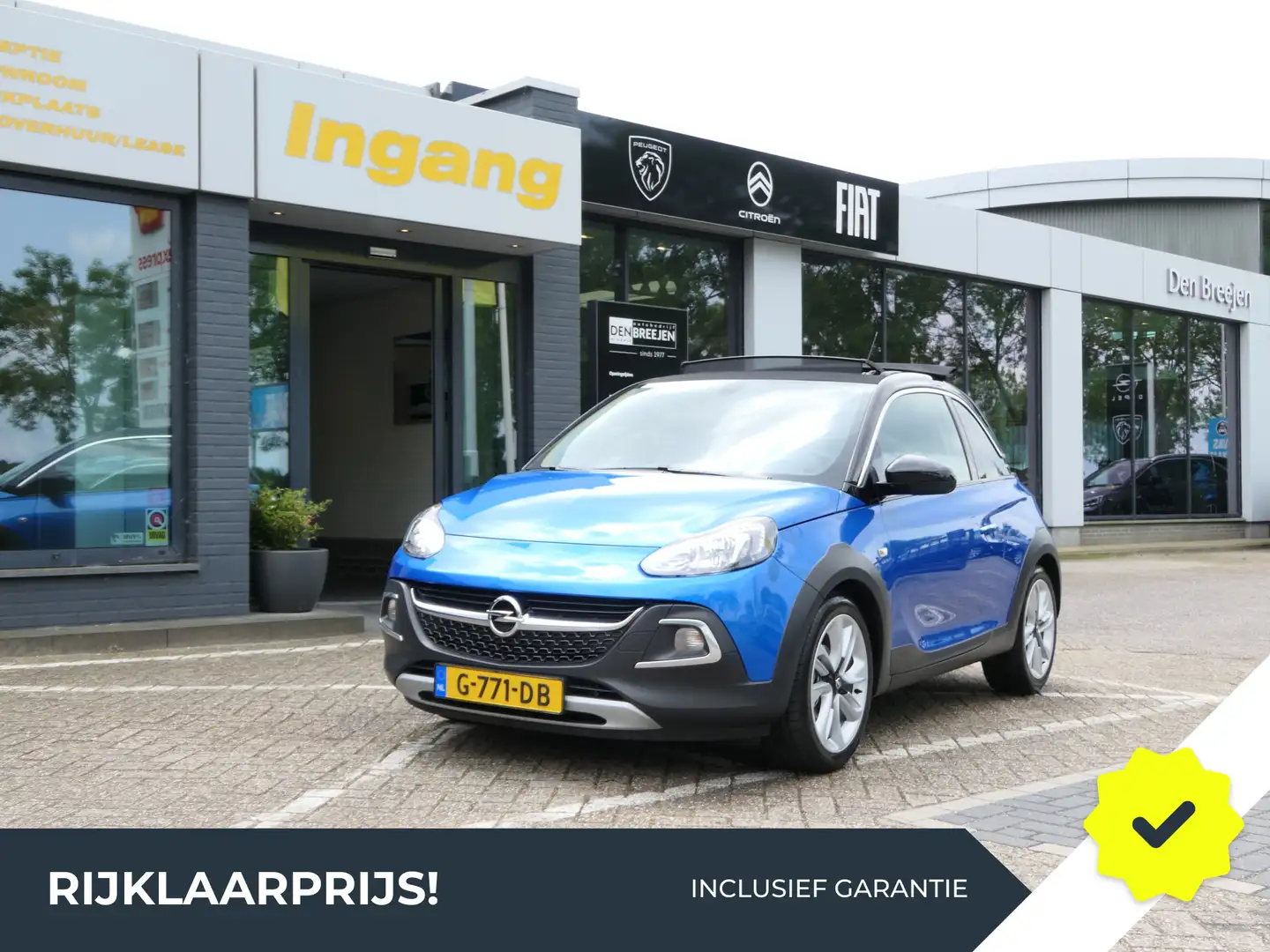 Opel Adam 1.0 Turbo Rocks BlitZ | Cruise Controle | Apple ca Azul - 1