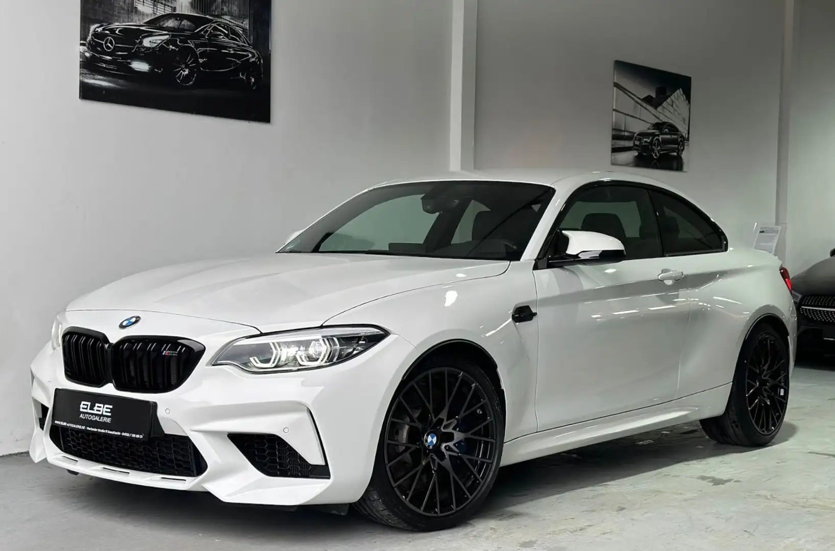 BMW M2 Coupe Competition 1.Hand Vollausstattung Blanc - 2