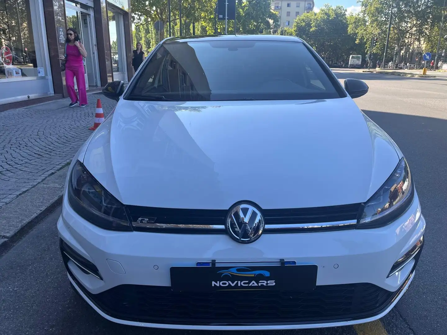 Volkswagen Golf Golf VII 2017 5p 5p 1.6 tdi Sport 115cv dsg Bianco - 2