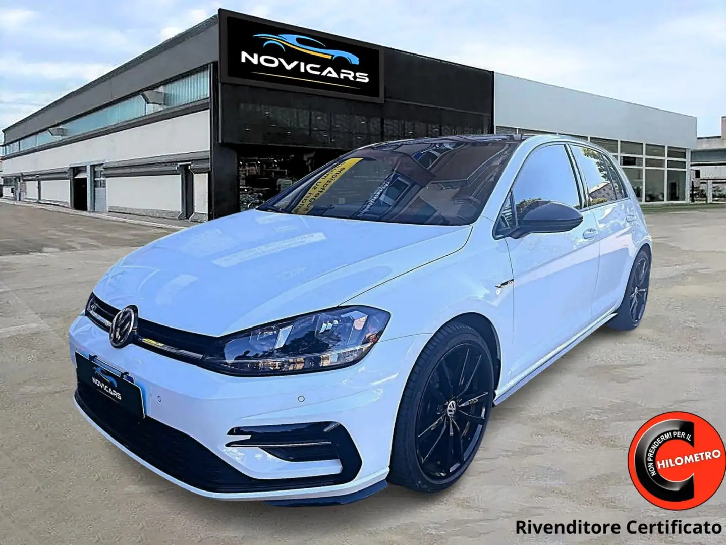 Volkswagen Golf Golf VII 2017 5p 5p 1.6 tdi Sport 115cv dsg Bianco - 1