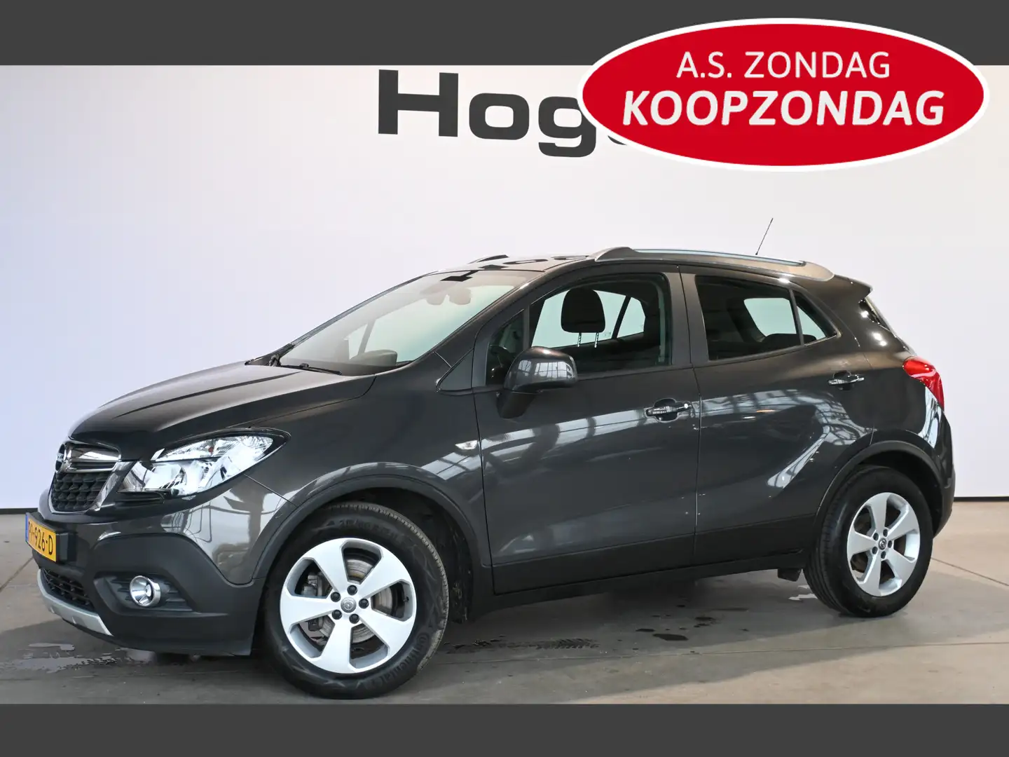 Opel Mokka 1.6 Selection Clima Navigatie Trekhaak Goed Onderh Grijs - 1