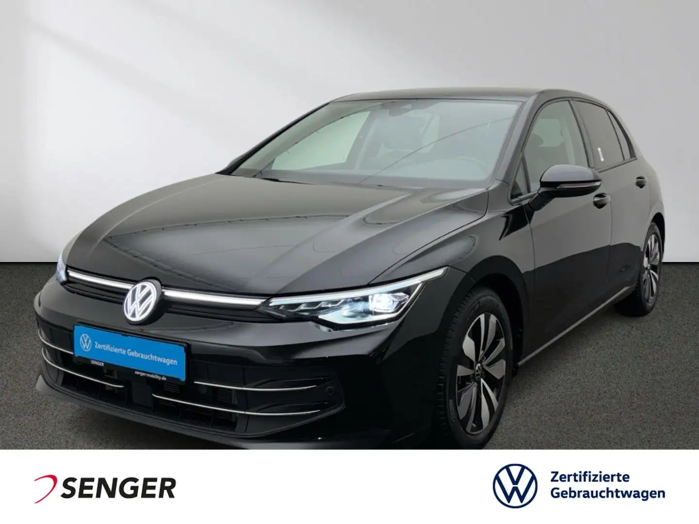 Volkswagen Golf VIII Life 1.5eTSI Komfort-S. CarPlay Matrix Noir - 1