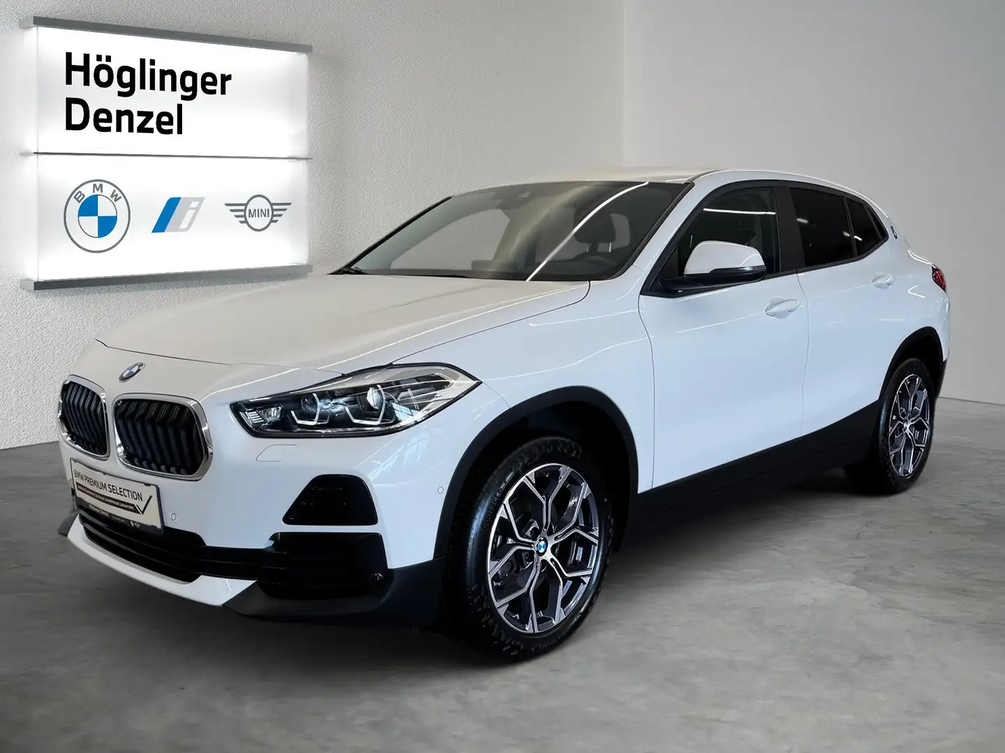 BMW X2 sDrive18d Weiß - 2