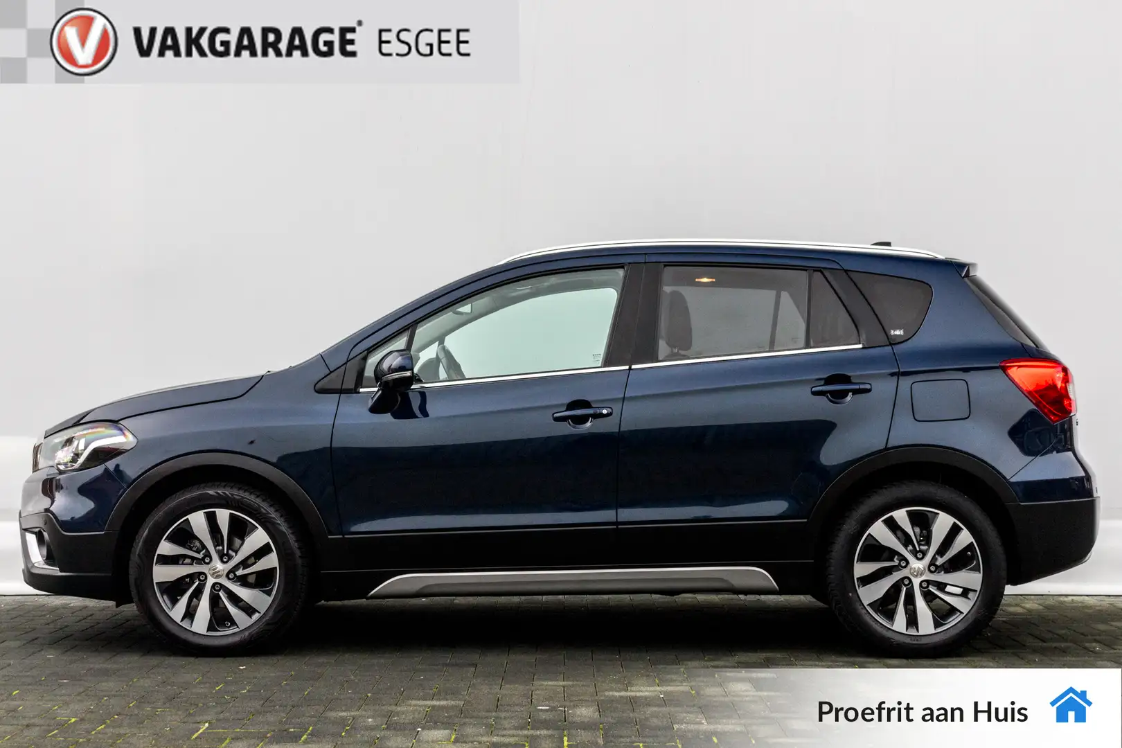 Suzuki SX4 SX-4 Cross 1.4 141 PK Boosterjet High Executive RI Blauw - 2
