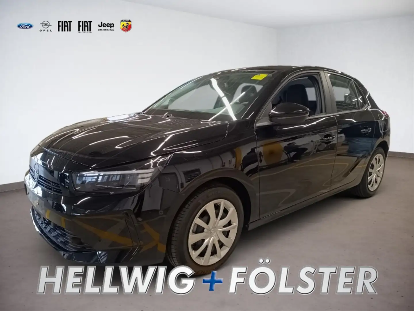 Opel Corsa F 1.2 T PDC v+h SHZ LenkradHZG Schwarz - 1