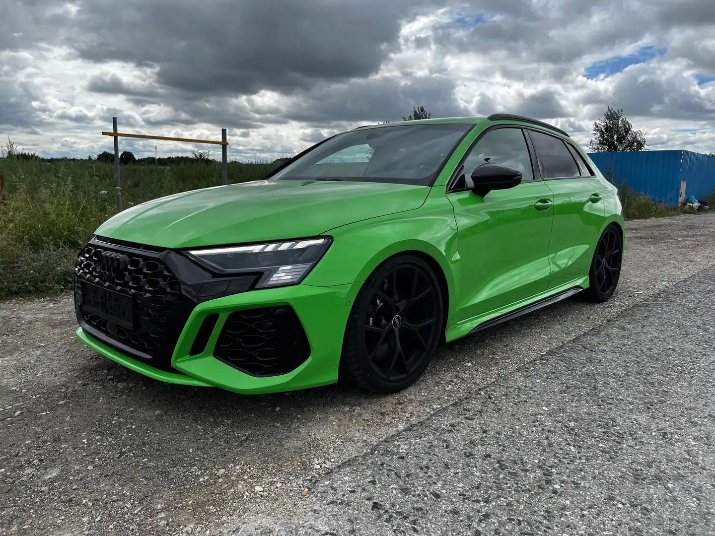 Audi RS3 BTM, KW V3, Head Up, Individual,GARANTIE 03/27! Grün - 2