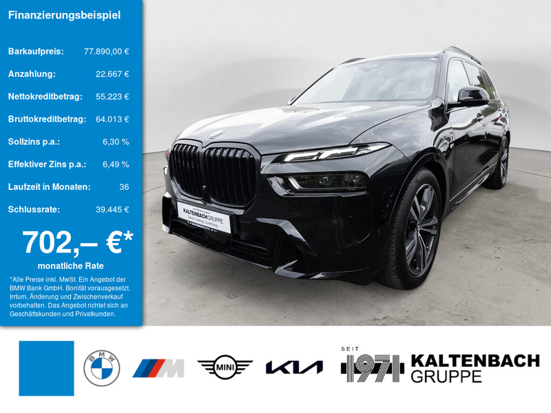 BMW X7 xDrive 40d FACEL. PANO AHK HUD 360° LED