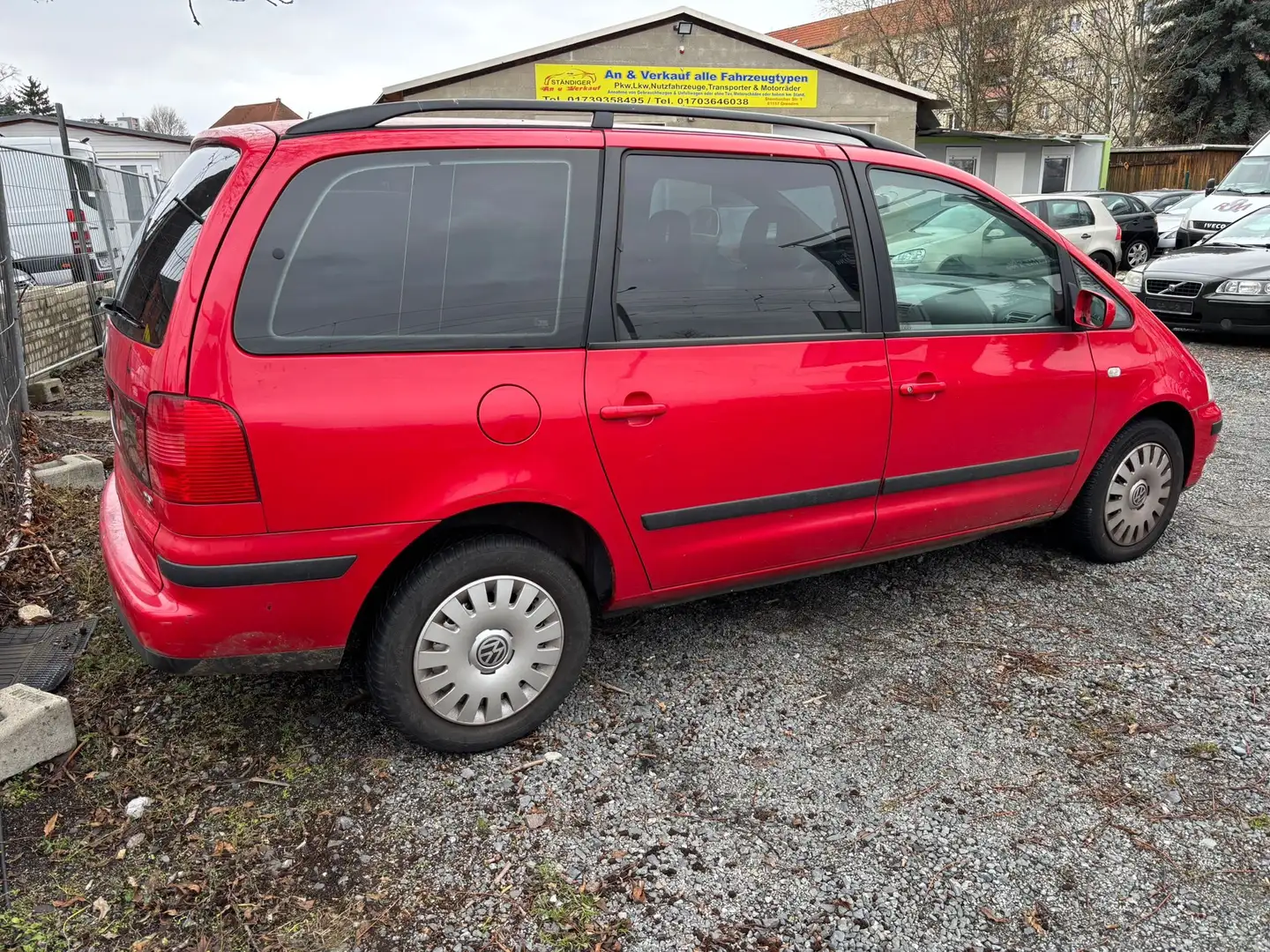 Volkswagen Sharan Sharan 2.0 Trendline,7Sitzer Rot - 1