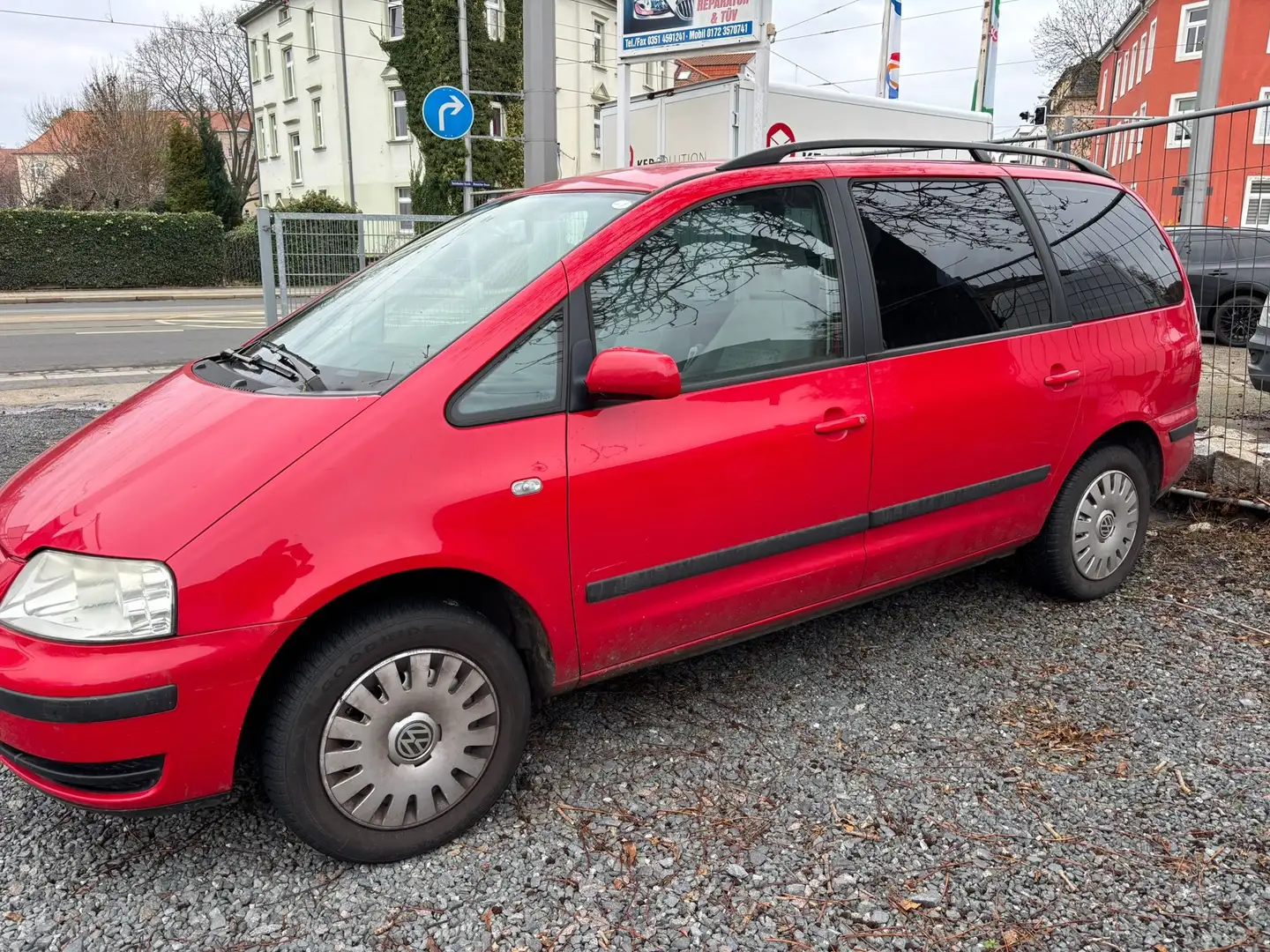 Volkswagen Sharan Sharan 2.0 Trendline,7Sitzer Rot - 2